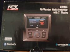 Receptor marinho MTX AWMC3 com Bluetooth AM/FM/WB/SiriusXM 4 barcos/RZR/ATV/UTV/carrinho comprar usado Receptor marinho MTX AWMC3 com Bluetooth AM/FM/WB/SiriusXM 4 barcos/RZR/ATV/UTV/carrinho comprar usado  Enviando para Brazil