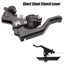 Black CNC Aluminum Short Stunt Clutch Lever Cable 1 Finger Easy Pull Universal na sprzedaż Black CNC Aluminum Short Stunt Clutch Lever Cable 1 Finger Easy Pull Universal na sprzedaż  Wysyłka do Poland
