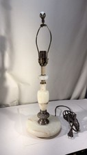 Antique marble lamp for sale  Park Ridge