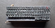 Letterpress printing type for sale  ONGAR