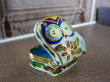 Cloisonne eule dose gebraucht kaufen  Mahlow