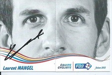 Cyclisme of.autographe laurent d'occasion  France