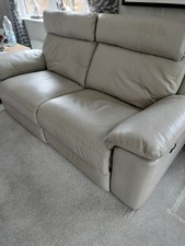 Seater leather recliner for sale  BISHOP'S STORTFORD