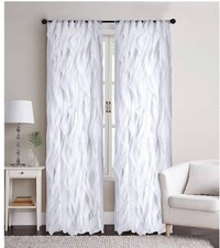 Curtains. feminine white for sale  Ludington