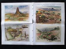Conquista dell'Impero d'Etiopia, disegni di Contardo Barbieri Stampa del 1937, usado comprar usado  Enviando para Brazil