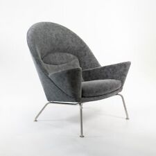 Espreguiçadeira Oculus 2018 CH468 por Hans Wegner para Carl Hansen em tecido cinza comprar usado  Enviando para Brazil