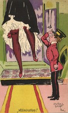 PC BADY CARLOS, ARTIST SIGNED, GLAMOUR, ADMIRATION, Vintage Postcard (b49661) comprar usado  Enviando para Brazil