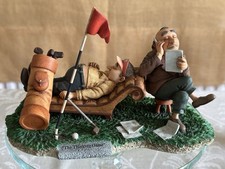 Vintage golf figurine for sale  SALISBURY
