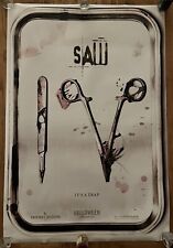 Saw poster 27x40 for sale  Crockett