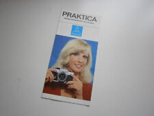 Prospekt praktica spiegelrefle gebraucht kaufen  Oberlichtenau