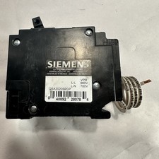 Disjuntor Siemens 20A/40kA e proteção contra sobretensão tipo 2 QSA2020SPDP comprar usado  Enviando para Brazil