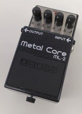 Pedal de distorção de alto ganho BOSS ML-2 Metal Core efeito guitarra ML2 BAIXO/ALTO EQUALIZADOR comprar usado  Enviando para Brazil