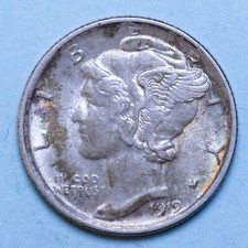 America dime 1919 usato  Firenze