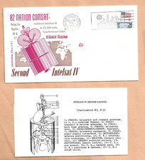 82 NATIONS COMSAT INTELSAT 4 LANÇAMENTO DEZEMBRO 19,1971 KSC CAPA DE VIAGEM ESPACIAL NASA comprar usado  Enviando para Brazil