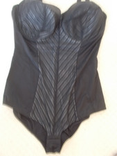 Lovely black bodysuit for sale  LEICESTER