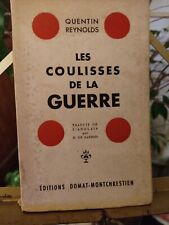 Coulisses guerre reynolds d'occasion  Paris XIII