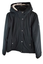 Hollister black parka for sale  SITTINGBOURNE