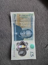 Aa06 five pound for sale  ANDOVER
