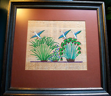Vtg framed egyptian for sale  Rush