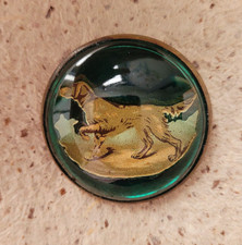 Antiguo - Perro Setter Irlandés, Día de San Arroz, Broche de Coleccionista, VICTORIANO, AKC segunda mano  Embacar hacia Mexico