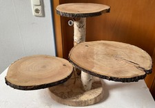 Tortenständer etagere holzsch gebraucht kaufen  Bad Neustadt a.d.Saale