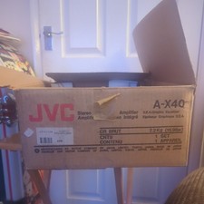Jvc x40 stereo for sale  HAILSHAM