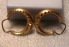 Boucles oreilles créoles d'occasion  Igornay