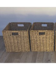 Seagrass wicker storage for sale  LONDON