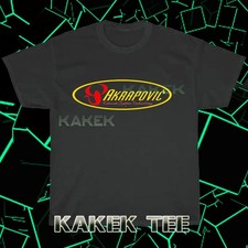 Nova Camiseta Americana Logotipo de Corrida de Escape Akrapovic Engraçada Tamanho P a 5XL comprar usado  Enviando para Brazil