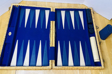 Vintage backgammon blue for sale  Springfield