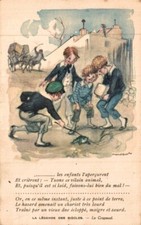 Carte postale illustrateur d'occasion  Villefontaine