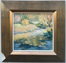 Abstract painting landscape for sale  HASSOCKS