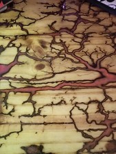 mesa de madeira linchtenberg/mesa fractal, usado comprar usado  Enviando para Brazil