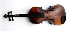 Antigo Violino First National Institute com arco e estojo para reparo comprar usado  Enviando para Brazil