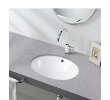 Usado, Glacier Bay 17,5 pol. Pia de banheiro oval vitreous porcelana branca comprar usado  Enviando para Brazil