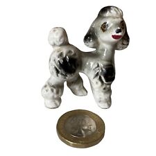 Vintage porcelain poodle for sale  SPALDING