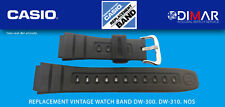 REPLACEMENT ORIGINAL  WATCH BAND CASIO DW-300, DW-310. NOS comprar usado  Enviando para Brazil