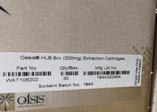 1 peça nova HLB 6cc/200mg, 30/pk, WAT106202 da DHL ou Fedex comprar usado  Enviando para Brazil