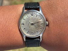 Relógio masculino Zenith Pilot prata 1960 vintage comprar usado  Enviando para Brazil