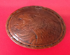 Belt buckle leather for sale  Le Roy