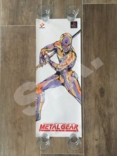 Metal Gear Solid 1999 Ninja Grey Fox Promo Demo Shop Store Poster Banner Kojima , usado comprar usado  Enviando para Brazil