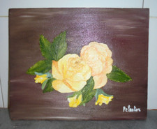 Vintage peinture huile d'occasion  Marseille II