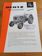 Brochure deutz air d'occasion  Expédié en Belgium