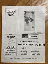 Deluxe router pantograph for sale  Rochester