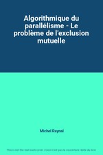 Algorithmique parallélisme pr d'occasion Algorithmique parallélisme pr d'occasion  France