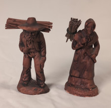 Pair vintage santons for sale  Attleboro