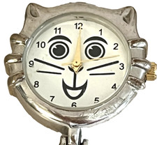 Usado, Relógio feminino bonito gato mostrador aço inoxidável números traseiros E.T.C. Co Cat Lovers comprar usado  Enviando para Brazil