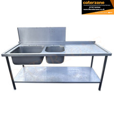 Double bowl 200x70x88 for sale  NORTHAMPTON