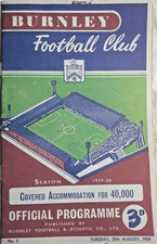 Burnley everton programme for sale  LEEDS
