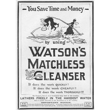 Watson matchless cleanser for sale  GLASGOW